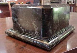 Closeup of Rectangular Base