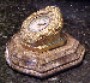 Base custom shaped to clock