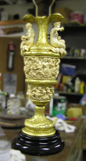 Ivory Lamp Restored